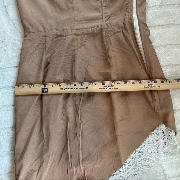 Dress the Population Magnolia One Shoulder Off-White Lace XXL Wedding Bridal EUC - Picture 5 of 15